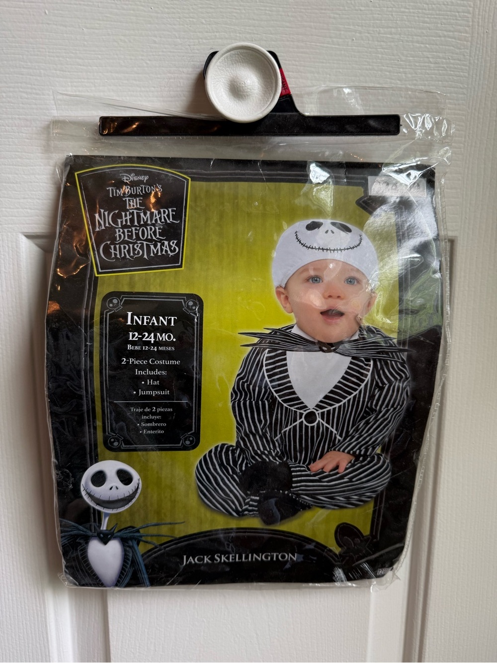 Jack Skellington The Nightmare Before Christmas Costume, 12-24 mo